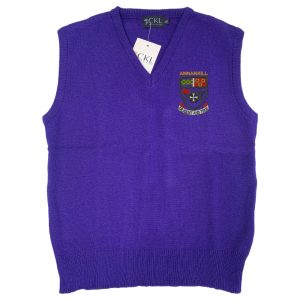 ANNANHILL V-NECK SLIPOVER, Annanhill Primary School