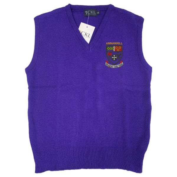 ANNANHILL V-NECK SLIPOVER, Annanhill Primary School