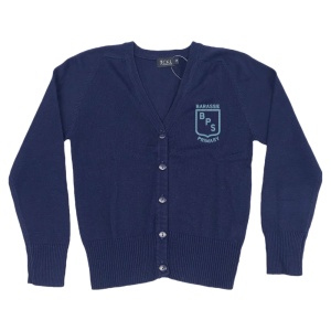 BARASSIE P.S. COTTON CARDIGAN, Barassie Primary School