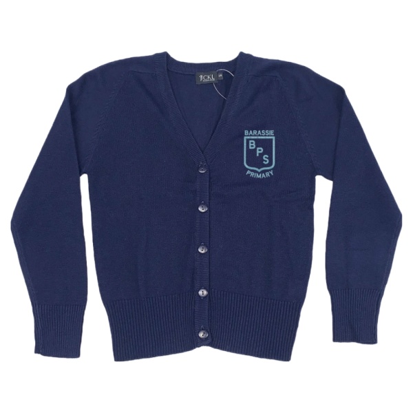 BARASSIE P.S. COTTON CARDIGAN, Barassie Primary School