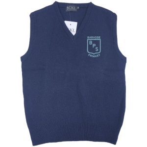 BARASSIE P.S. V-NECK SLIPOVER, Barassie Primary School