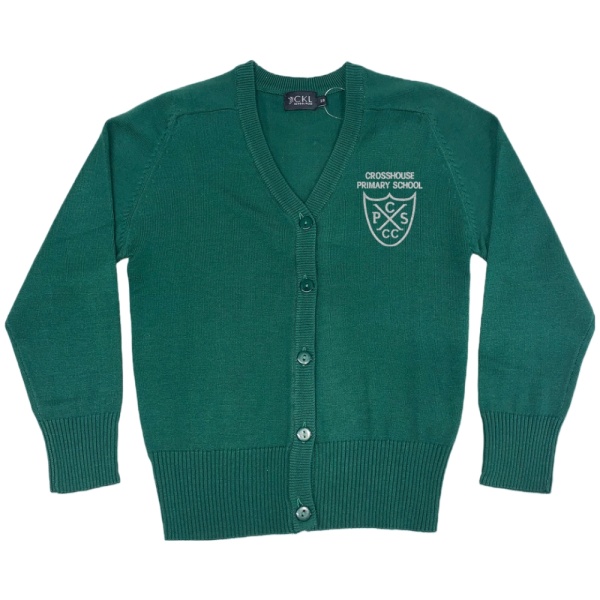 CROSSHOUSE P.S. COTTON CARDI, Crosshouse Primary School