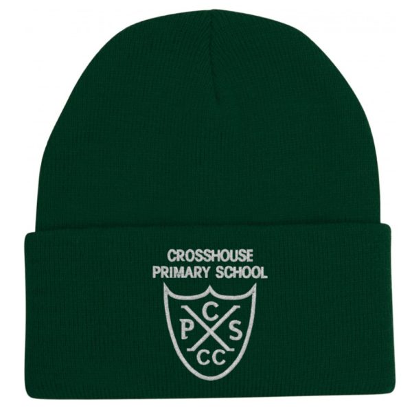 CROSSHOUSE KNITTED HAT, Crosshouse Primary School