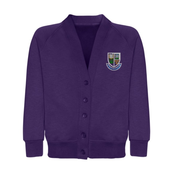 DYKESMAINS P.S. SWEAT CARDI, Dykesmains Primary School