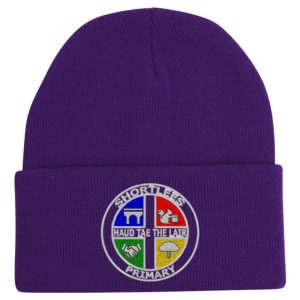 SHORTLEES KNITTED HAT, Shortlees Primary School