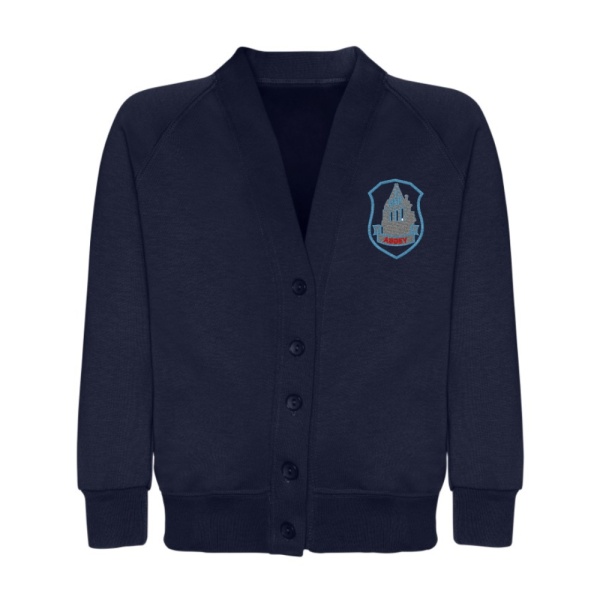 ABBEY P.S. SWEAT CARDIGAN, Abbey Primary School