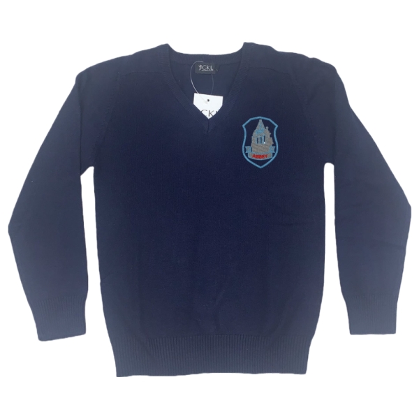 ABBEY P.S. COTTON V-NECK, Abbey Primary School