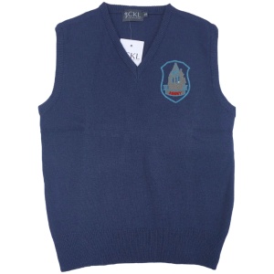 ABBEY P.S. V-NECK SLIPOVER, Abbey Primary School