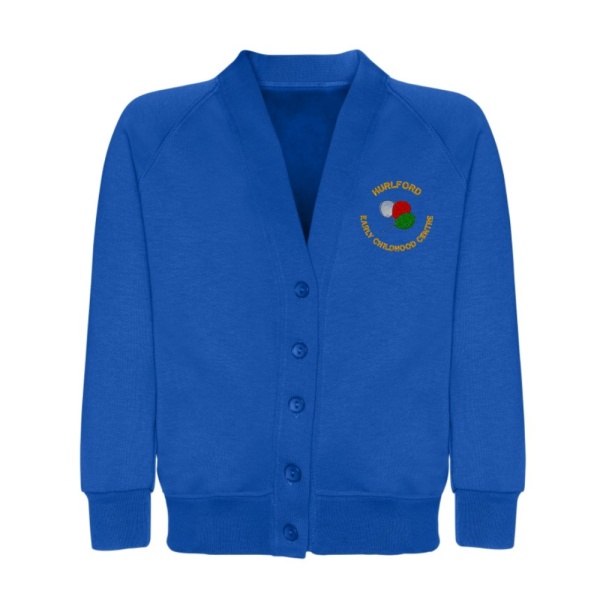 HURLFORD NURSERY SWEAT CARDI, Hurlford ECC