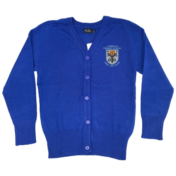 LAINSHAW P.S. COTTON CARDI, Lainshaw Primary School