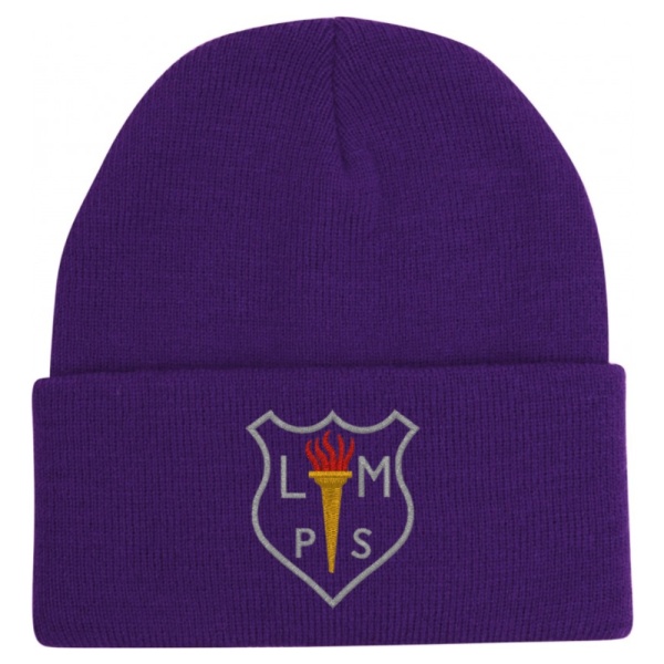 LOUDON MONTGOMERY KNITTED HAT, Loudon Montgomery Primary School