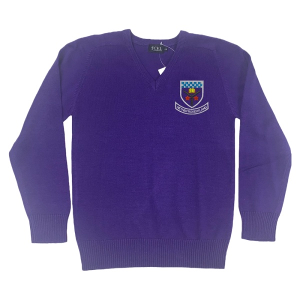 NETHER ROB P.S. COTTON V-NECK, Nether Robertland Primary School