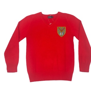 ONTHANK P.S. COTTON V-NECK, Onthank Primary School