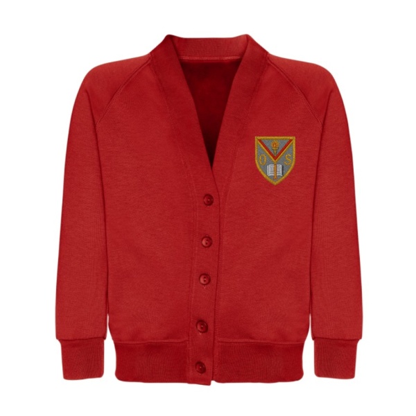 ONTHANK P.S. SWEAT CARDIGAN, Onthank Primary School