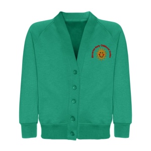 RICCARTON NURSERY SWEAT CARDI, Riccarton ECC