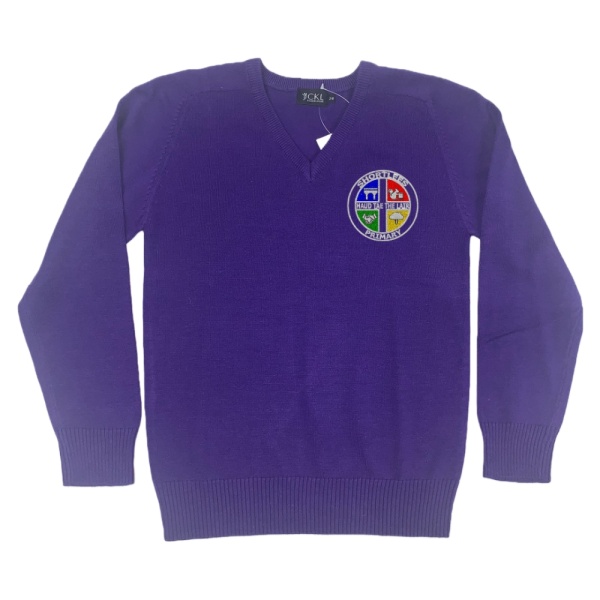 SHORTLEES P.S. COTTON V-NECK, Shortlees Primary School