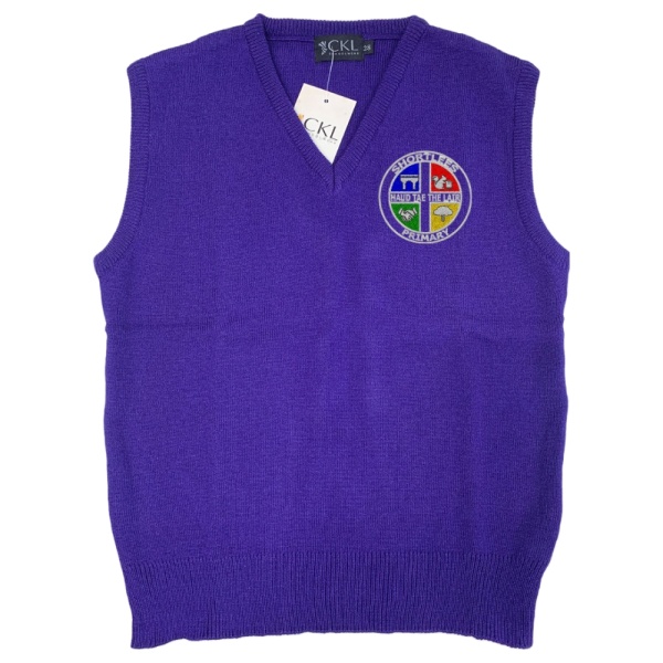 SHORTLEES P.S. V-NECK SLIPOVER, Shortlees Primary School