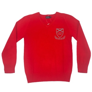ST ANDREWS P.S. COTTON V-NECK, St. Andrew's Primary School