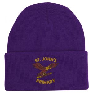ST JOHNS PS KNITTED HAT, St. John's Primary School