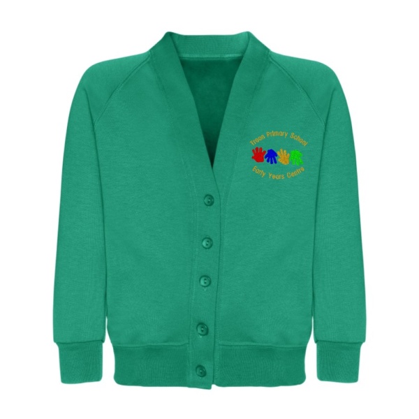 TROON NURSERY SWEAT CARDI, Troon Early Years