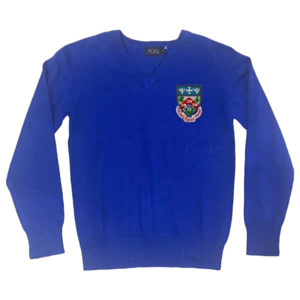TROON P.S. COTTON V-NECK, Troon Primary School