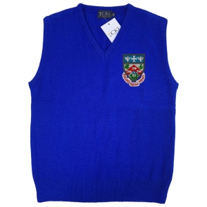 TROON P.S. V-NECK SLIPOVER, Troon Primary School