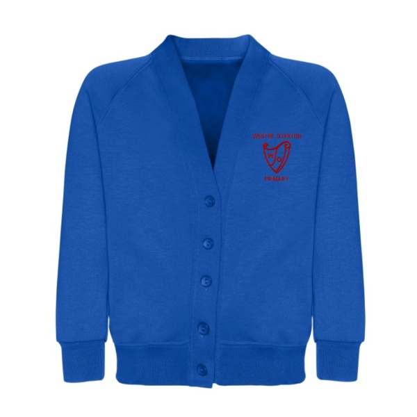 WESTER OVERTON PS SWEAT CARDI, Wester Overton Primary School