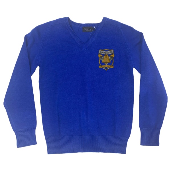 WHATRIGGS P.S. COTTON V-NECK, Whatriggs Primary School