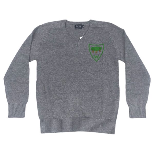 WOODLANDS P.S. COTTON V-NECK, Woodlands Primary School
