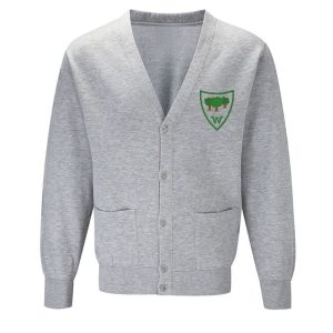 WOODLANDS PS SWEAT CARDI, Woodlands Primary School