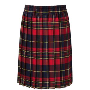 SKYE KNIFE PLEATED TART SKIRT, Tartan