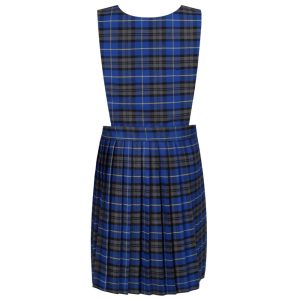 KILT PINAFORE 2 BUTTON, Tartan, Darvel Primary School, Dundonald Primary School, Galston Primary School, Gargieston Primary School, Lainshaw Primary School, Lawthorn Primary School, Mount Carmel Primary School, Struthers Primary School, Troon Primary School, Whatriggs Primary School