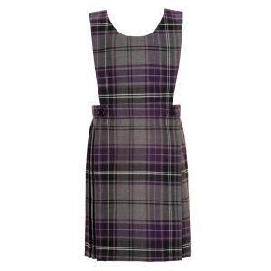 KILT PINAFORE 2 BUTTON, Tartan, Dykesmains Primary School, Annanhill Primary School, Glebe Primary School, Loanhead Primary School, Loudon Montgomery Primary School, Nether Robertland Primary School, Newmilns Primary School, Shortlees Primary School