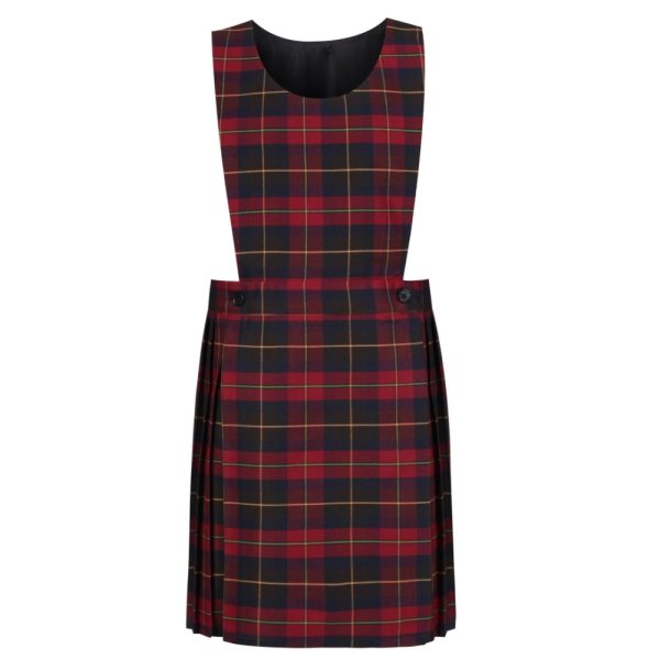 KILT PINAFORE 2 BUTTON, Tartan, Whitehirst Park Primary School