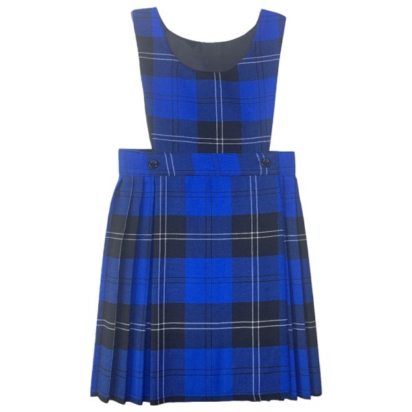 TARTAN 2 BUTTON PINAFORE, Tartan, Wester Overton Primary School