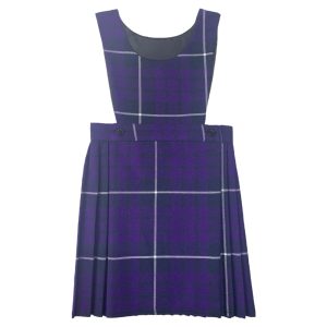 TARTAN 2 BUTTON PINAFORE, Tartan, Dykesmains Primary School, Annanhill Primary School, Glebe Primary School, Loanhead Primary School, Loudon Montgomery Primary School, Nether Robertland Primary School, Sorn Primary School