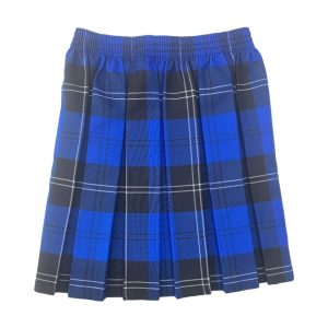 TARTAN BOX PLEATED SKIRT, Tartan, Wester Overton Primary School