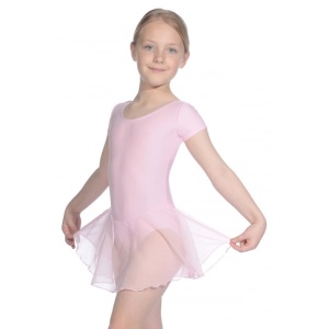 SH SLEEVED LEOTARD WITH SKIRT, Clothing