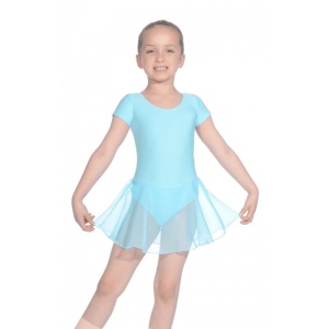 SH SLEEVED LEOTARD WITH SKIRT, Clothing