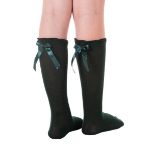 RIBBON KNEE HIGH SOCKS, Socks & Tights