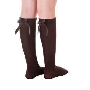 RIBBON KNEE HIGH SOCKS, Socks & Tights