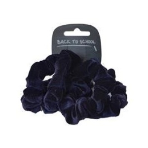 VELVET SCRUNCHIES X 4, Hair Accessories