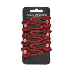 DIAMANTE BOW SLEEPIES, Hair Accessories