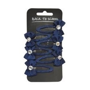 DIAMANTE BOW SLEEPIES, Hair Accessories