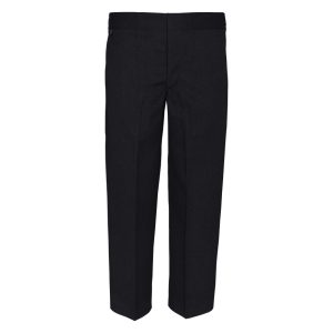PLAIN FRONT STURDY FIT TROUSER, Boys Trousers