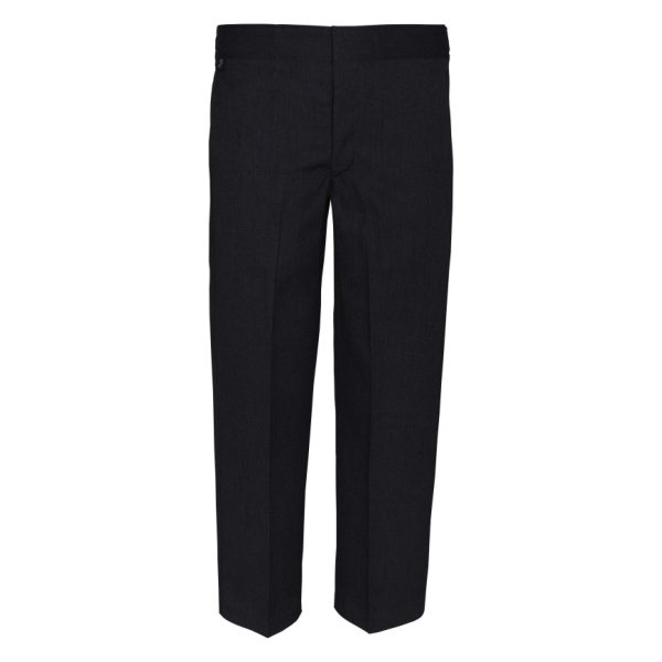 PLAIN FRONT STURDY FIT TROUSER, Boys Trousers