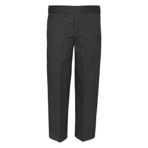 PLAIN FRONT STURDY FIT TROUSER, Boys Trousers