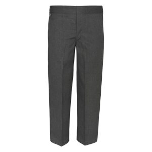PLAIN FRONT STURDY FIT TROUSER, Boys Trousers