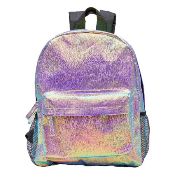 Iridescent Backpack, School Bags