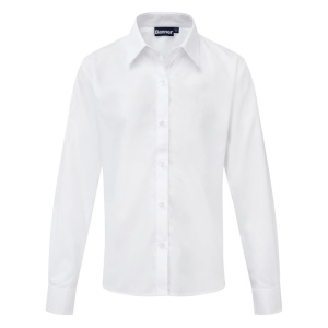 White Slim Fit Long Sleeve Blouse (Twinpack), Shirts & Blouses